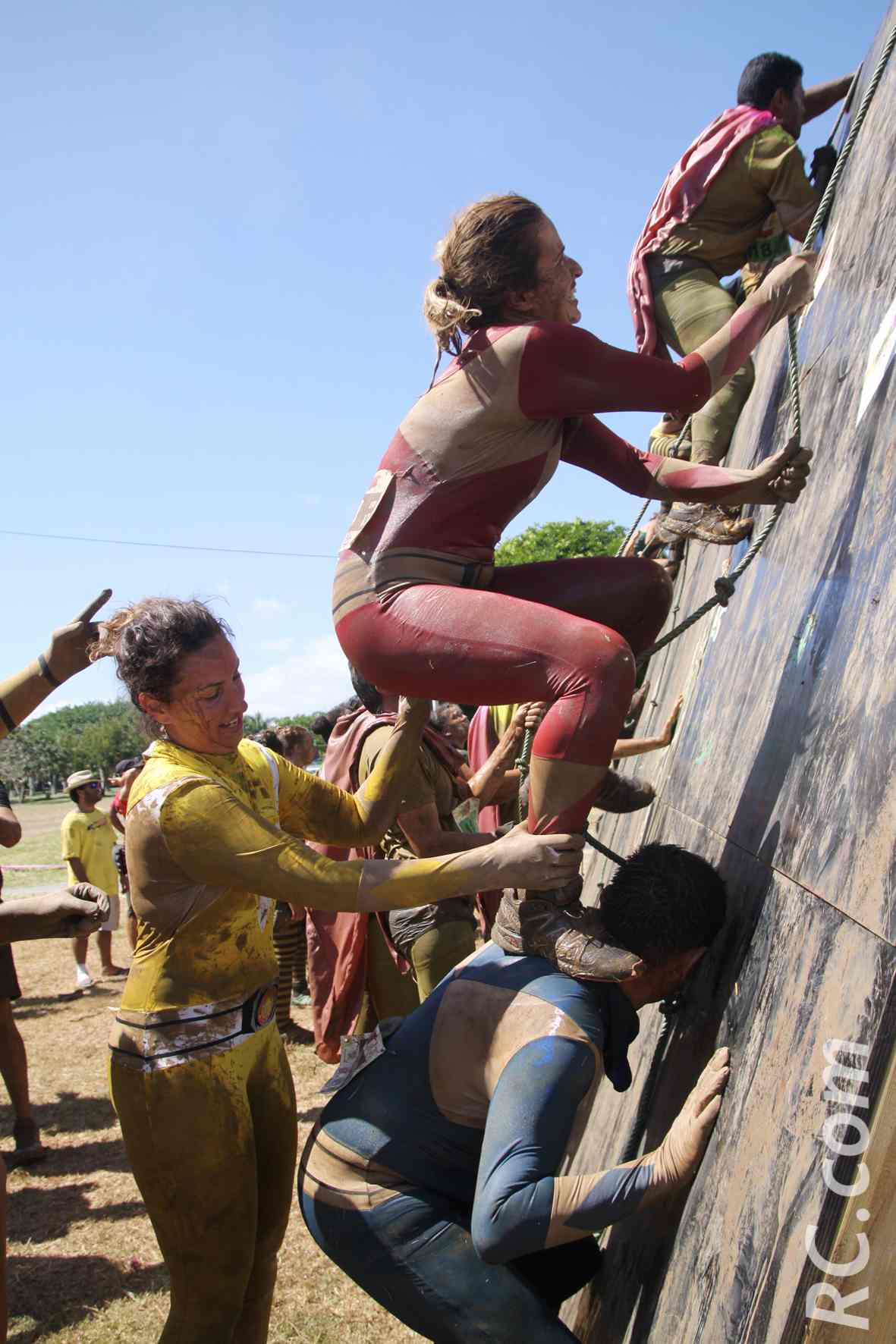 L'entraide au sein de l'équipe, ça se construit au fil de la course