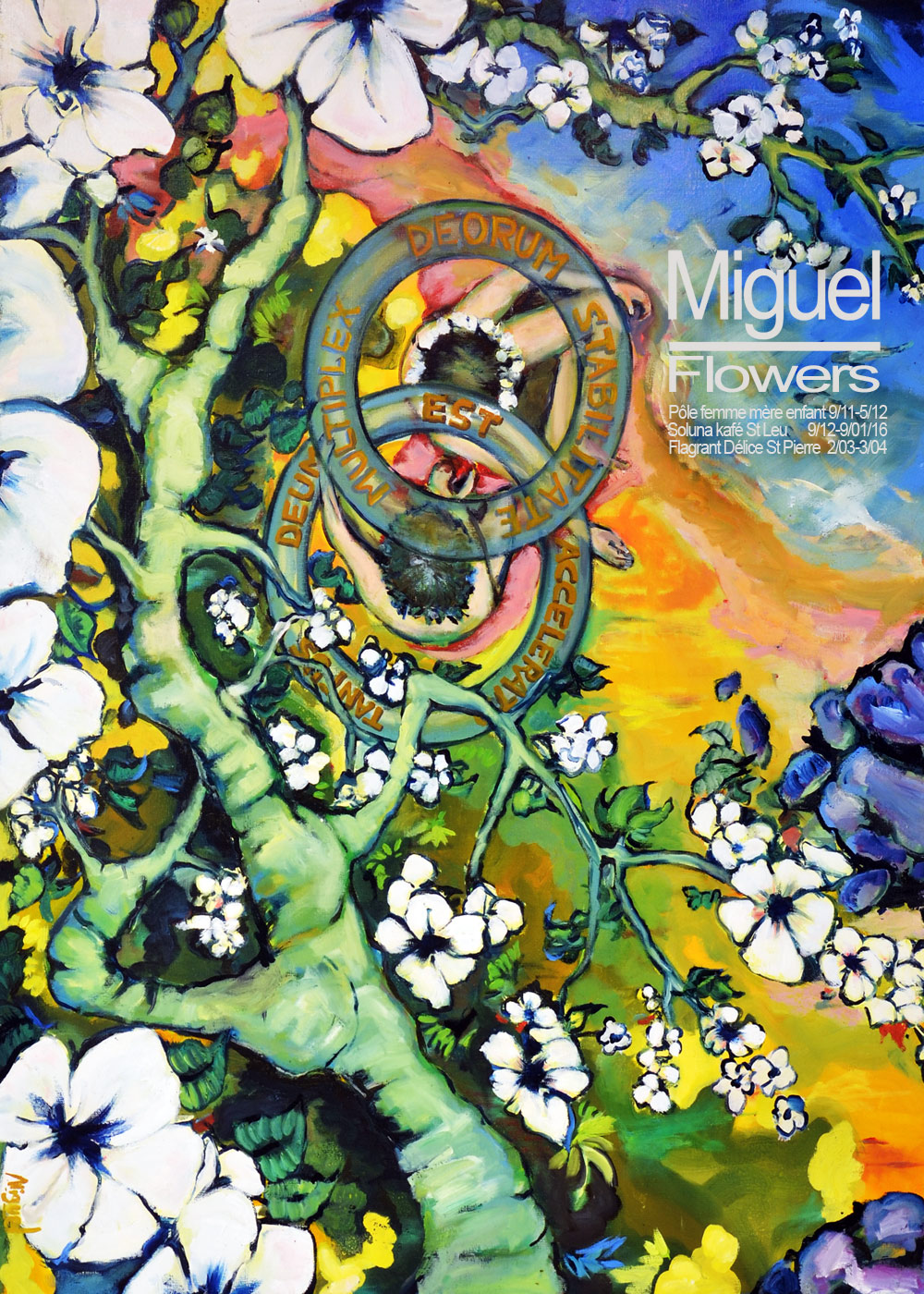 Expo "Flowers" de Miguel