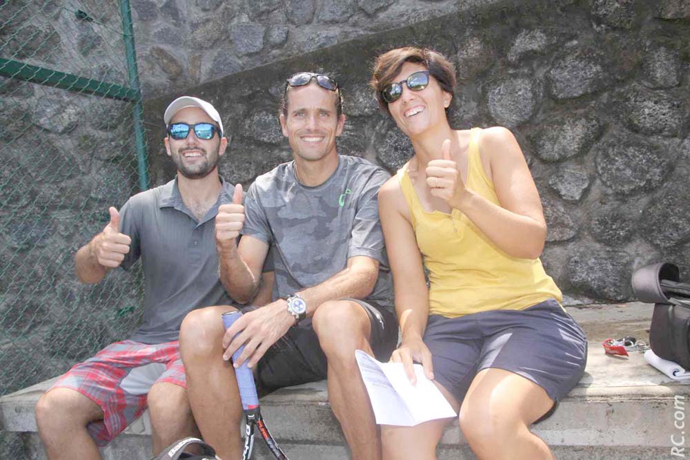 Clément Maas (entraîneur) Ruben Ramirez Hidalgo et Carole Capitanio sont d'accord : « le tournoi du TCMT, c'est super »