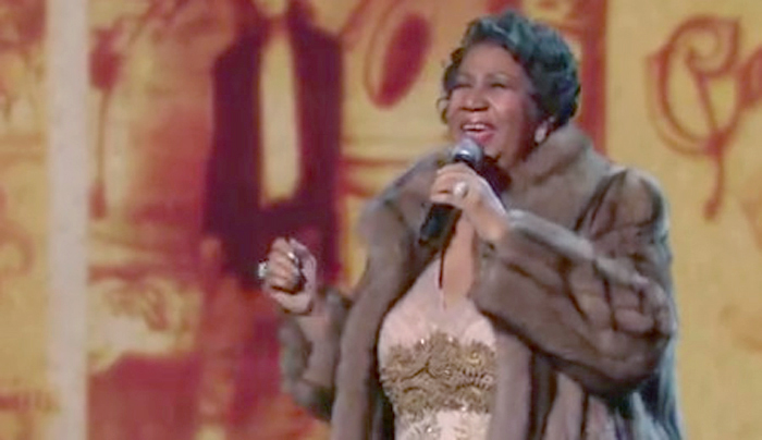 La diva Aretha Franklin