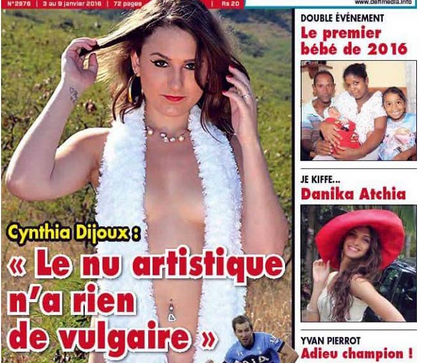 Elle avait donné une interview au magazine mauricien Dimanche Hebdo