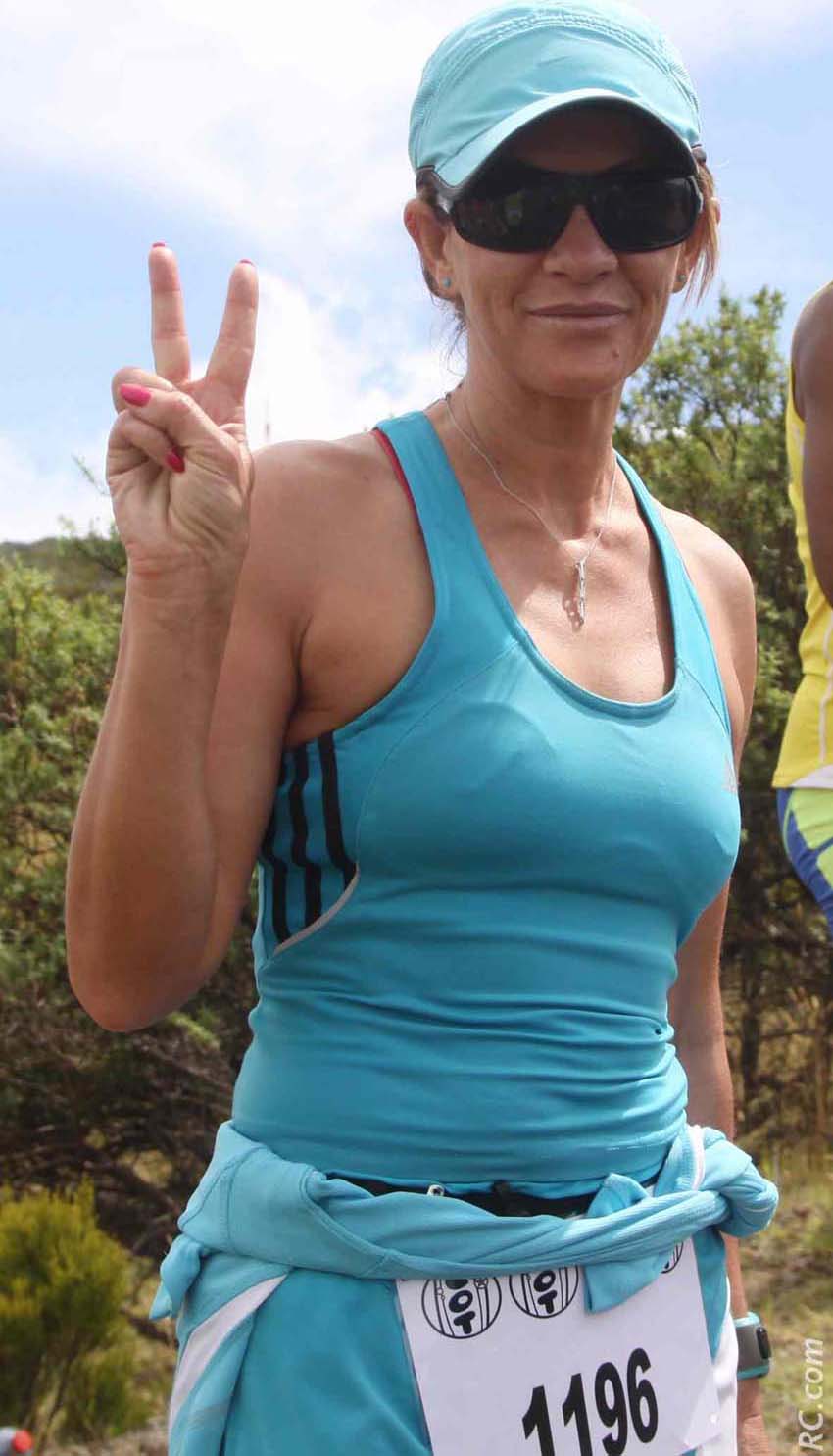 Sophie du Team Région Réunion: le moral est au beau fixe!