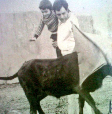 Francisco Rivera Ordóñez avec son père: une tradition!