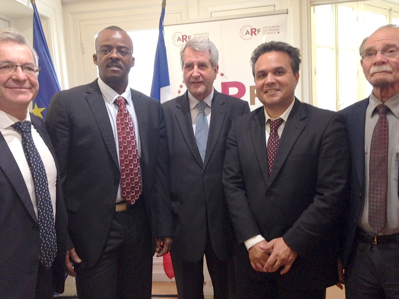 Quelques-uns des membres du Conseil des Régions