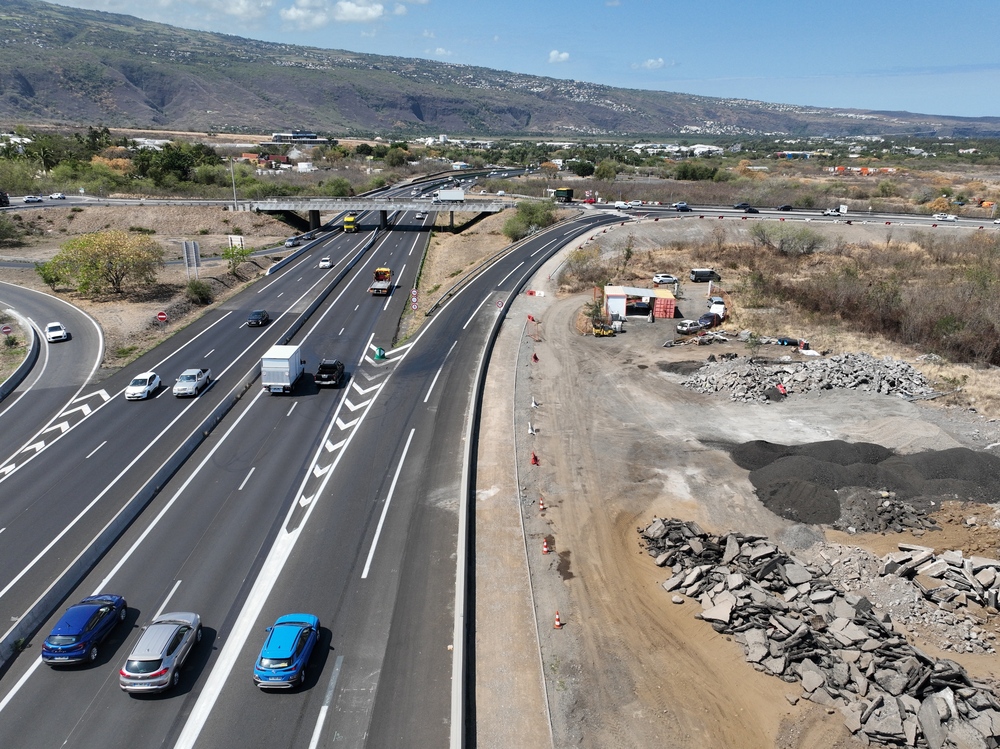 Travaux sous l’échangeur de Cambaie : fluidifier à nouveau la RN1