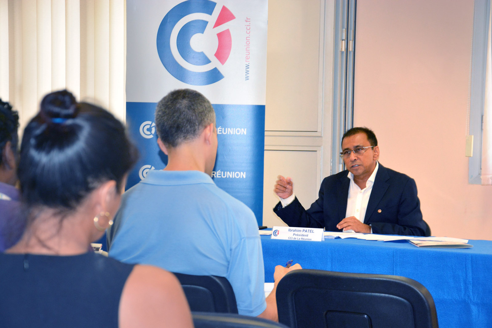 Le président Ibrahim Patel, fier du bilan de sa mandature…