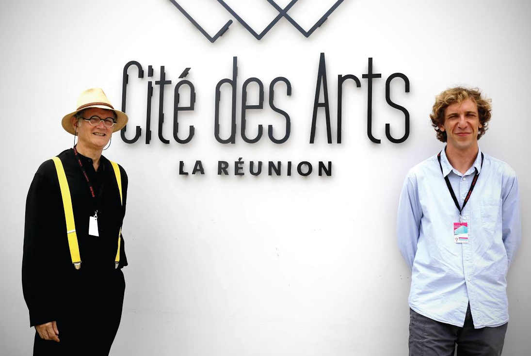 René-Louis Pestel, président et Raphaël Buhot, directeur de la SPL Territo'Arts