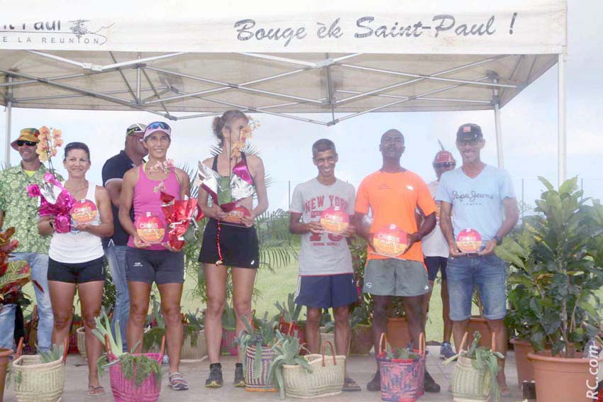 Le podium des Masters