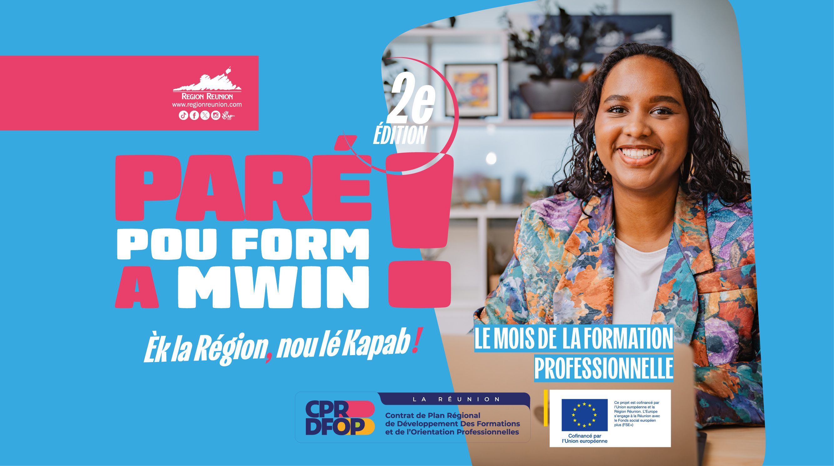 Paré pou form à mwin ! - 2ème édition