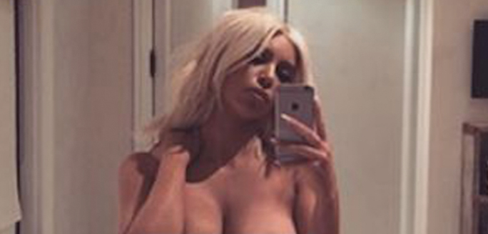 La Reine de l’Instagram? C'est Kim nue!