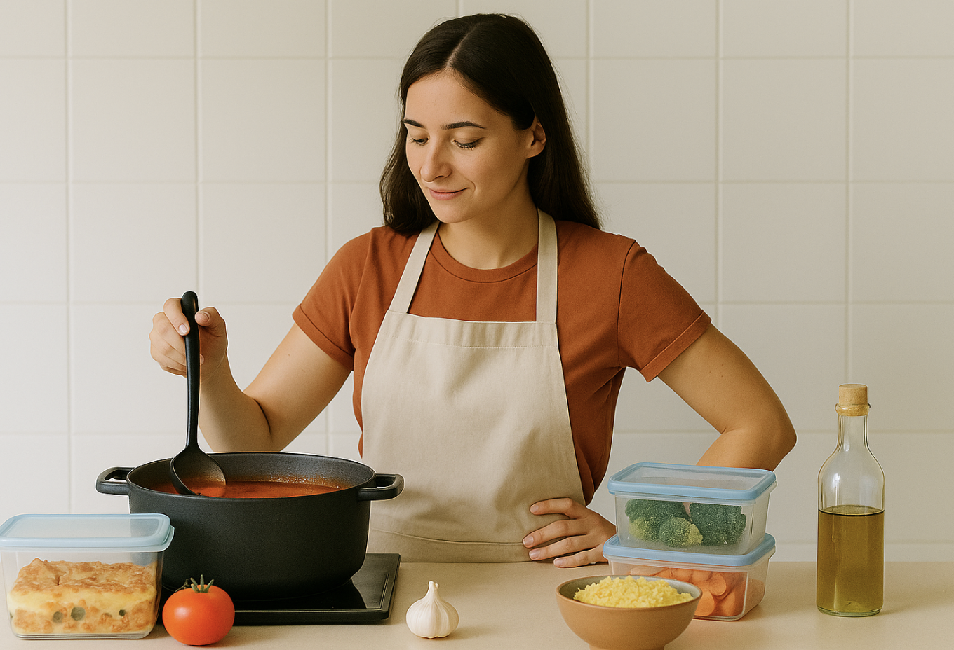 Batch cooking : l’art de cuisiner une fois pour toute la semaine