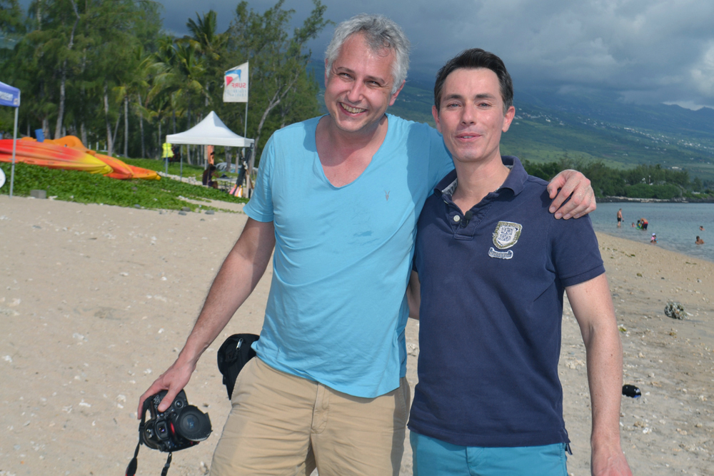 Vincent Puybaret et Gérald Ariano