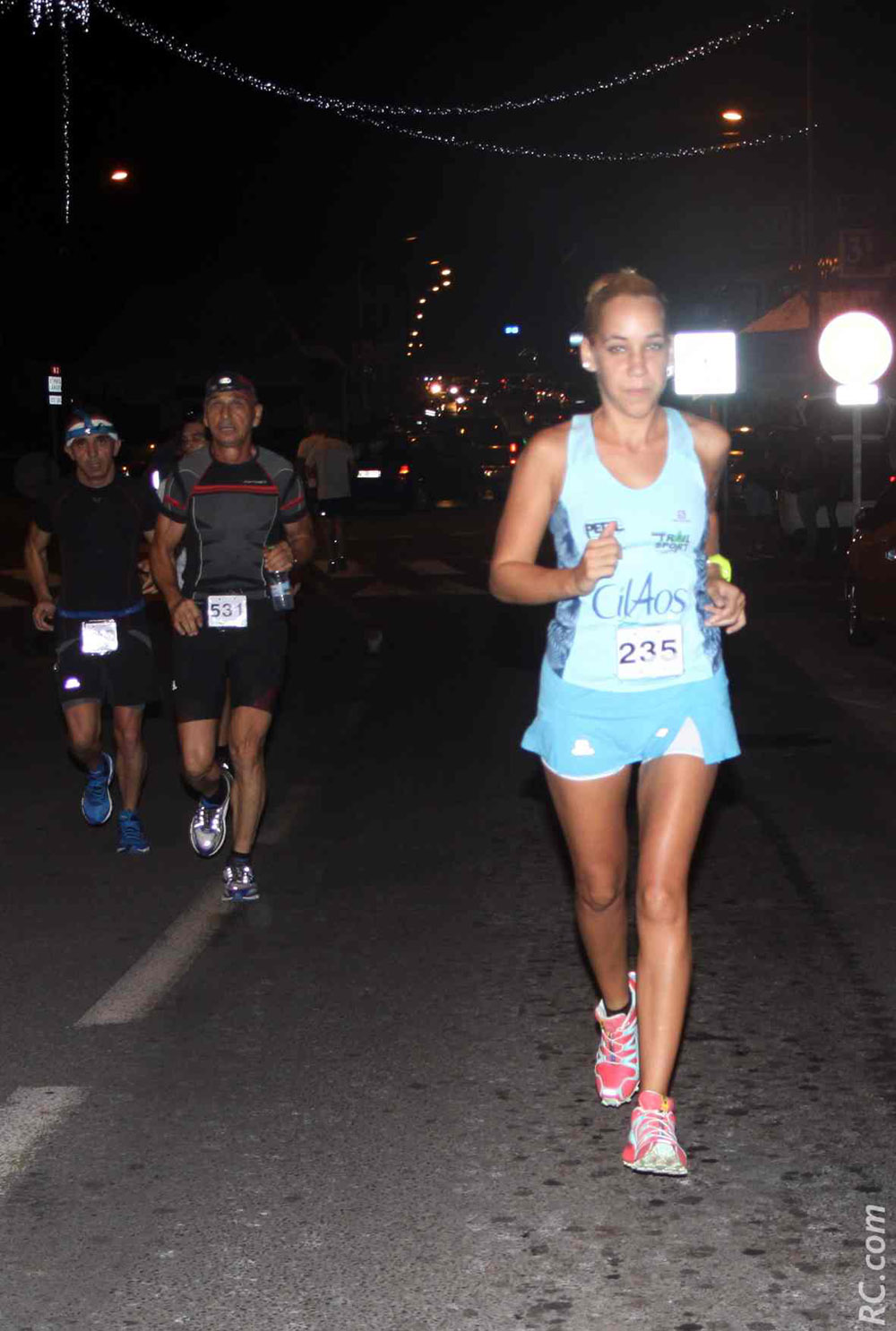 Elodie Gigan du Team Cilaos, elle est 6ème au général