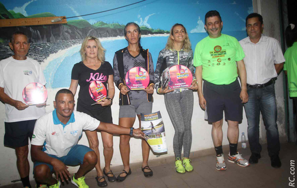 4 victoires pour le CA Plaine des Cafres: Axel Lallemand (Master 4), Marlène Chane See Chu (Master 3), Olivia Dijoux (Master 1) et Eugénie Mareux (toutes catégories). Avec les félicitations du premier magistrat de Saint-Joseph!