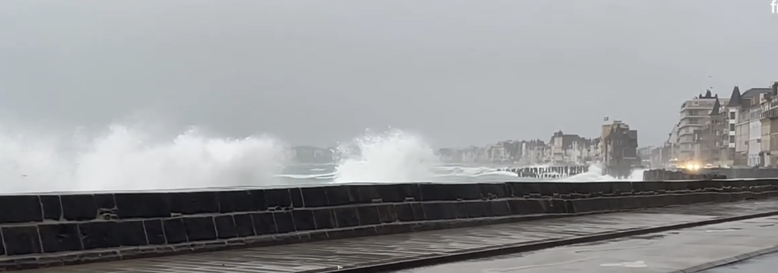 Tempête Benjamin : la « bombe météorologique » frappe les côtes françaises avec des rafales jusqu’à 160 km/h