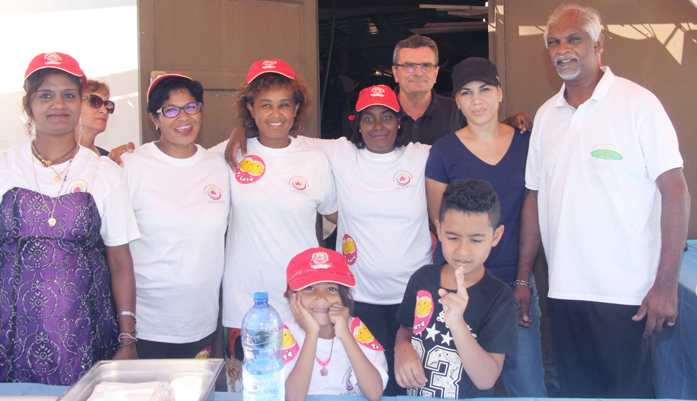 Une partie des bénévoles