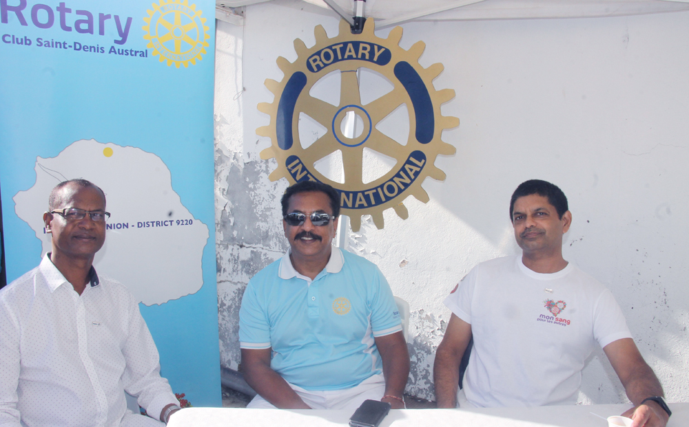 Le Rotary Club Saint-Denis Austral, partie prenante dans cette manifestation
