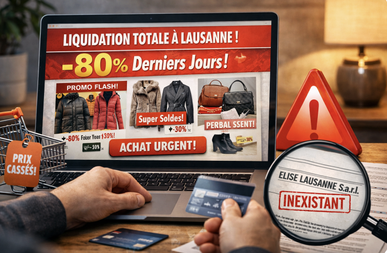 Arnaque : comment éviter les fausses boutiques en ligne aux prix cassés.