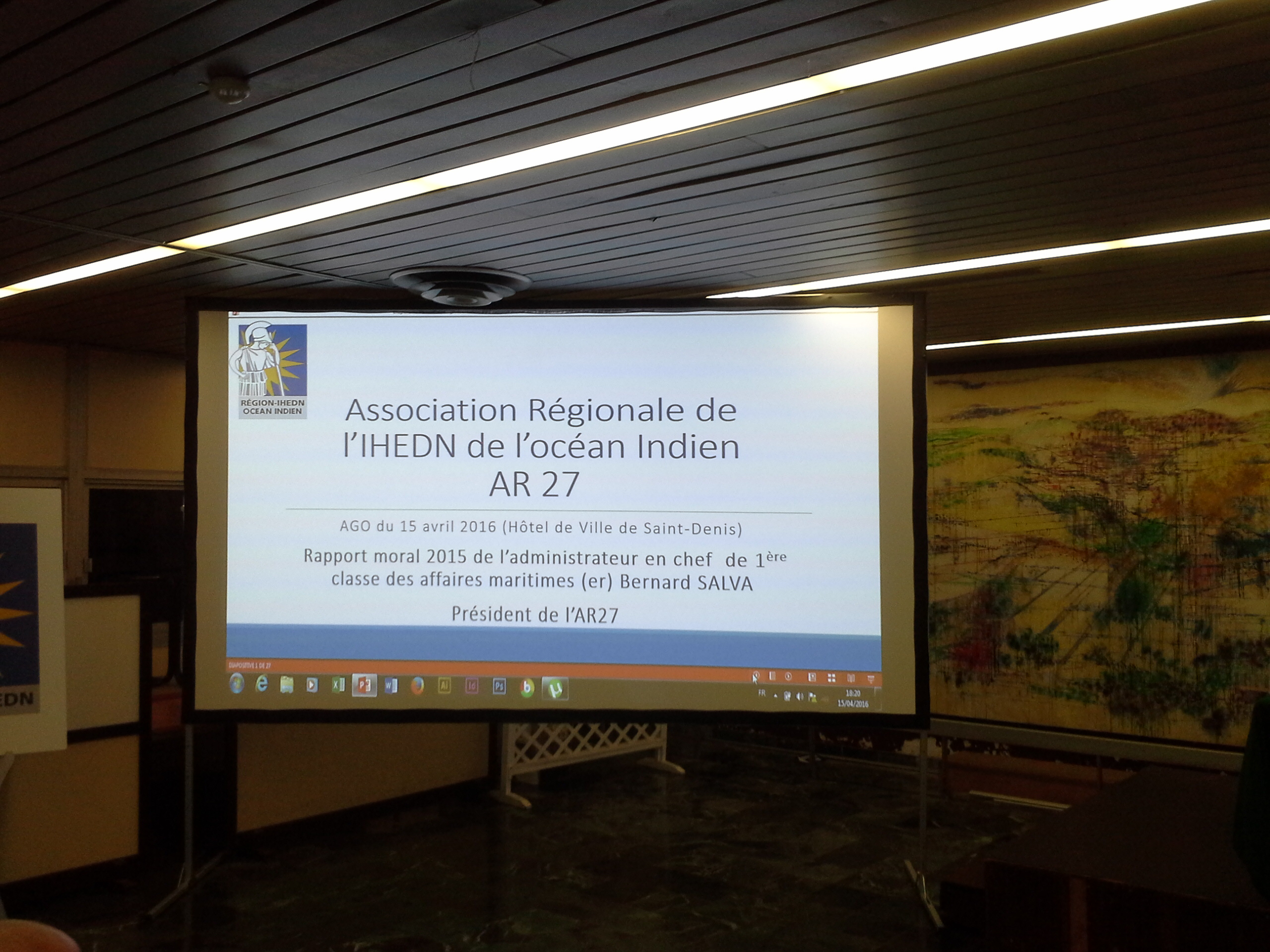 Bernard Salva réélu président de l'AR27 de l'IHEDN