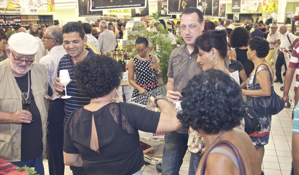 Dégustation de vin avec Claude