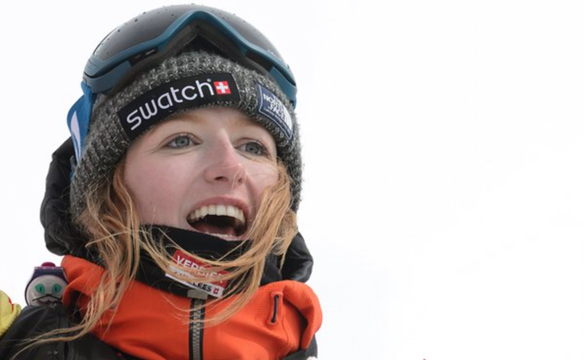 Ses amis garderont d'elle cette image de championne!