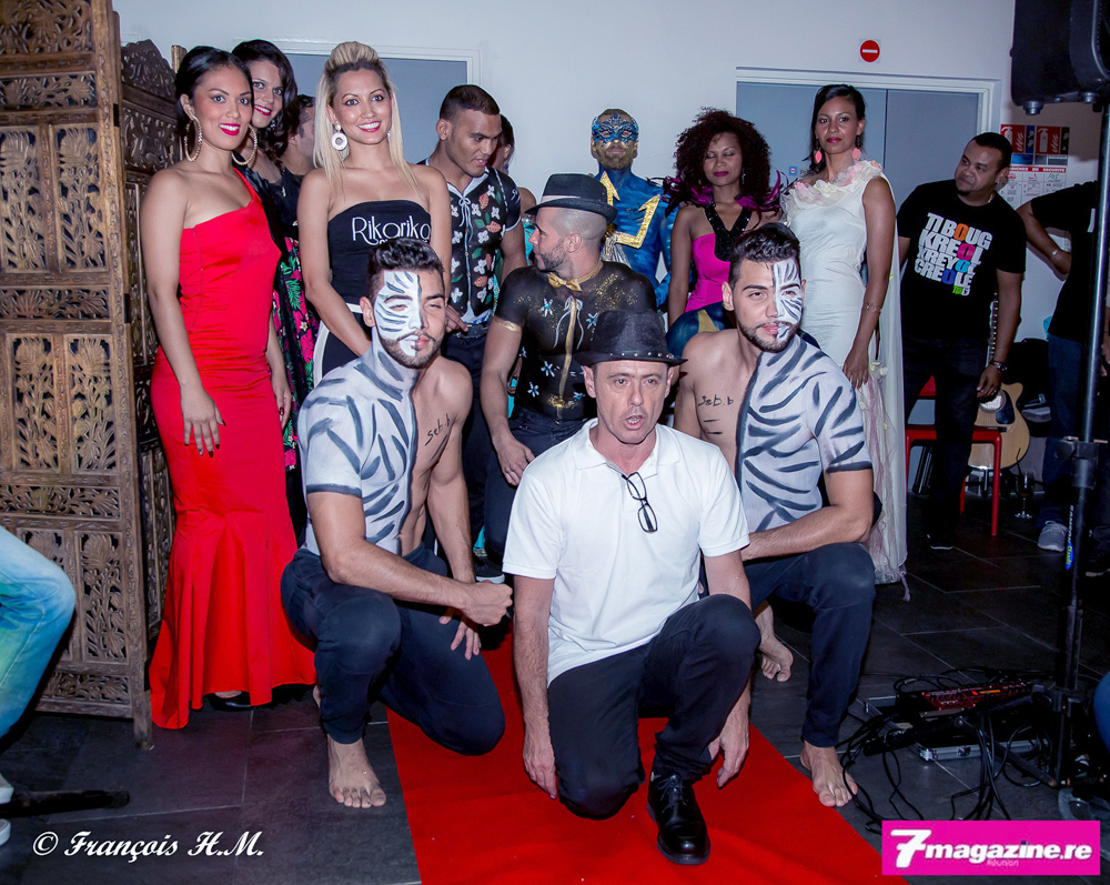 Body Painting et mode<br>Une soirée signée Seb Body Arts et RikaRika