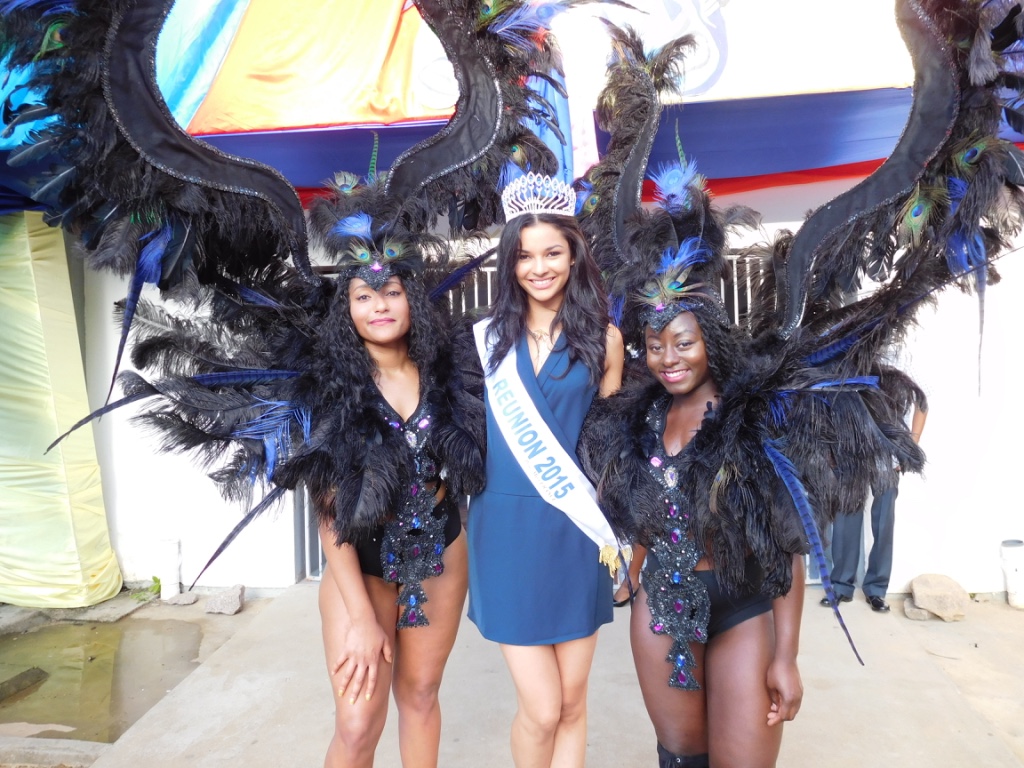 Miss Réunion rencontre deux anges seychellois