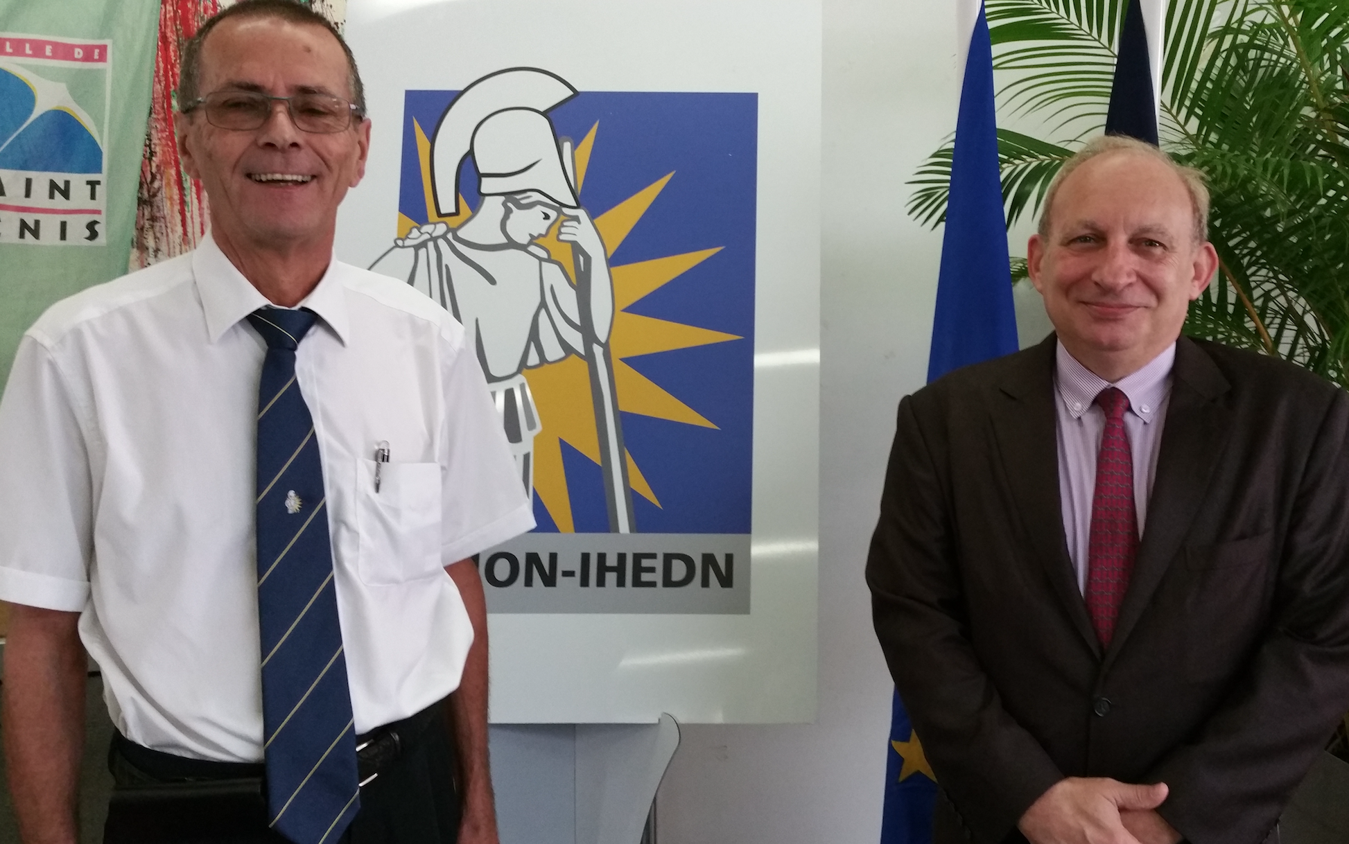 Bernard Salva et Luc Hallade