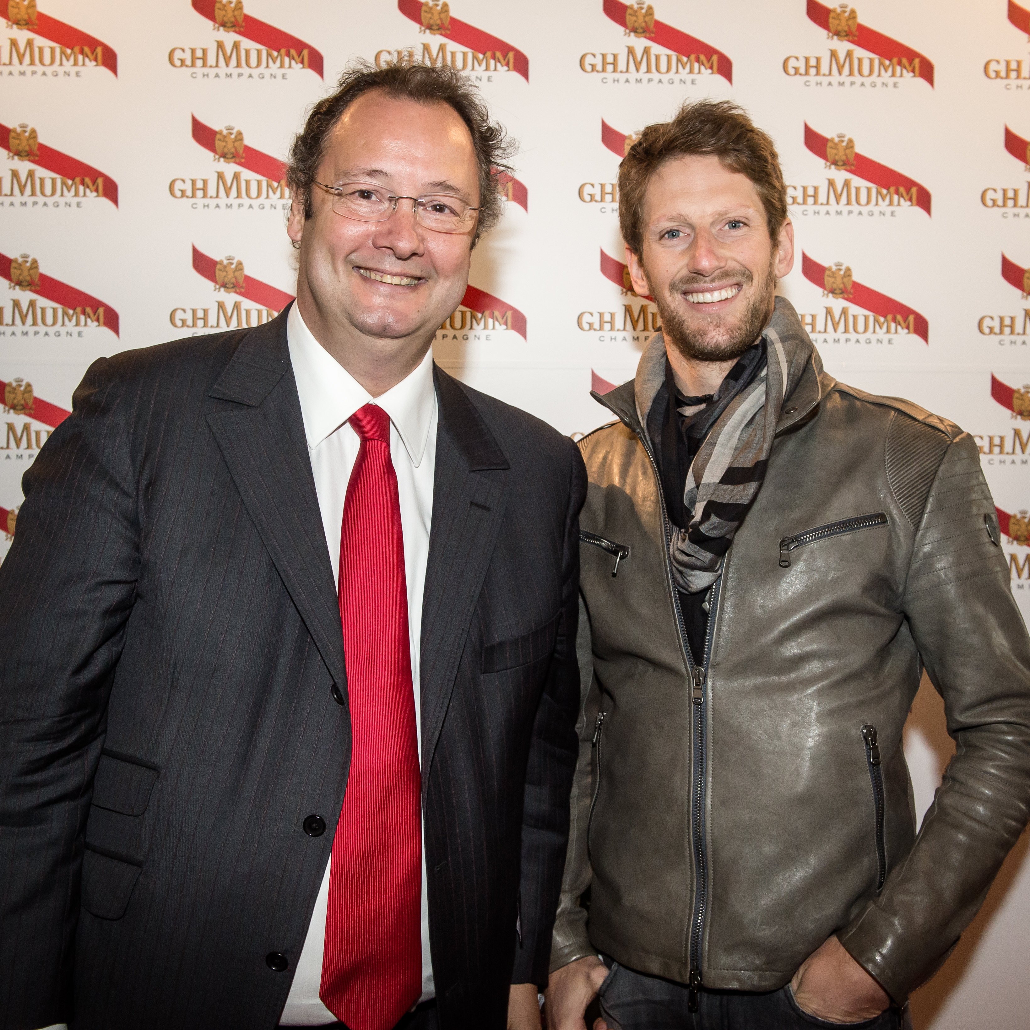 César Giron et Romain Grosjean