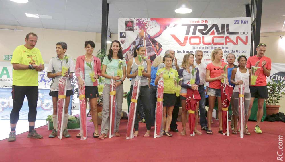 Les meilleures féminines avec Marcelle Puy en chef de file. Avec les félicitations de José Clain et Jean-Pierre Picard, conseillers municipaux et de Bertrand Vienne de City-Sport.