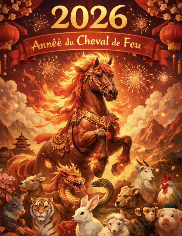 Horoscope chinois 2026 : bienvenue dans l’année du Cheval de Feu