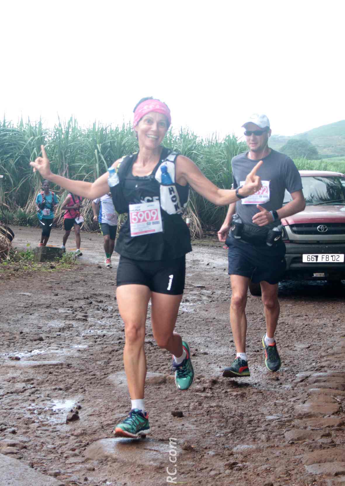 L'Etang-Saléenne Eline Beauval qui a finalement terminé 3ème des V1