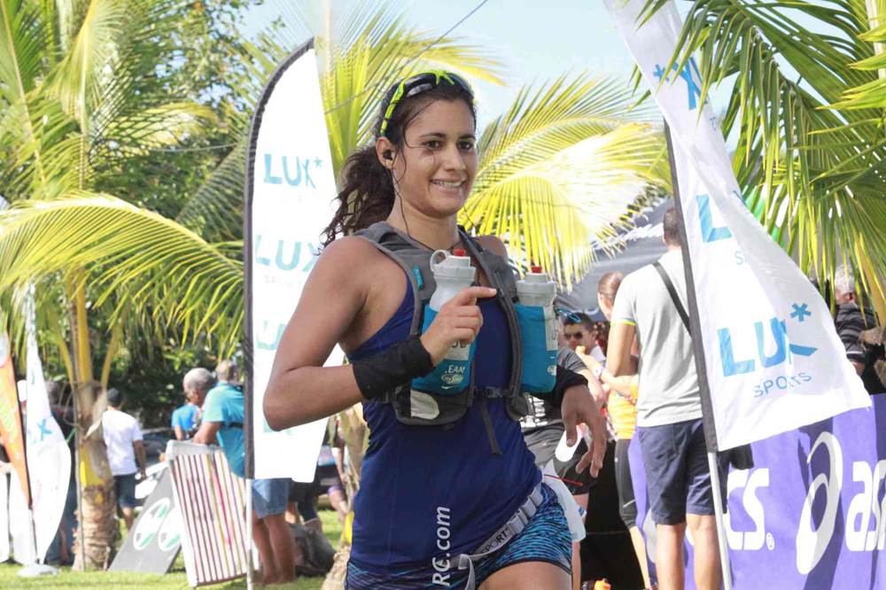 Visiblement, Frédérique Jullian est heureuse de sa deuxième place