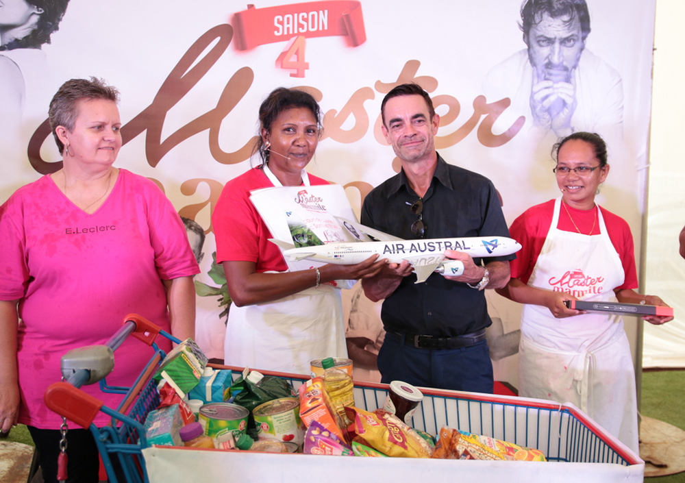 Avec Fabrice Adam d'Air Austral