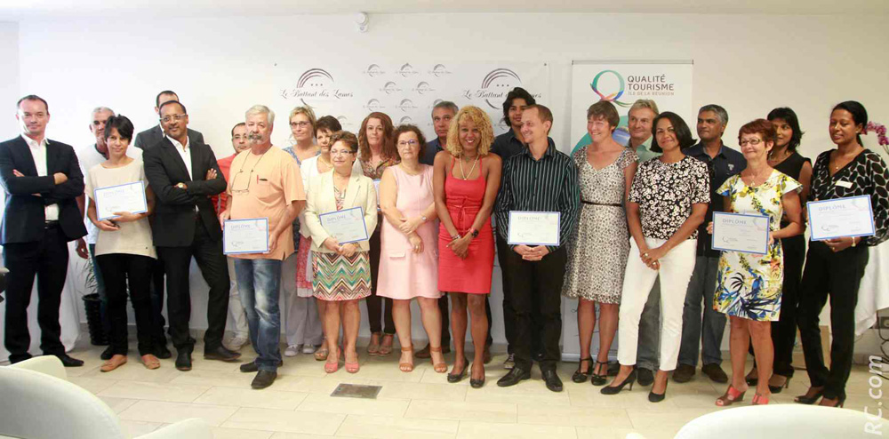 Les labellisés «Qualité Tourisme» de 2016.