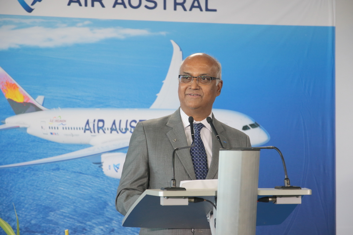 Marie-Joseph Malé, PDG d'Air Austral
