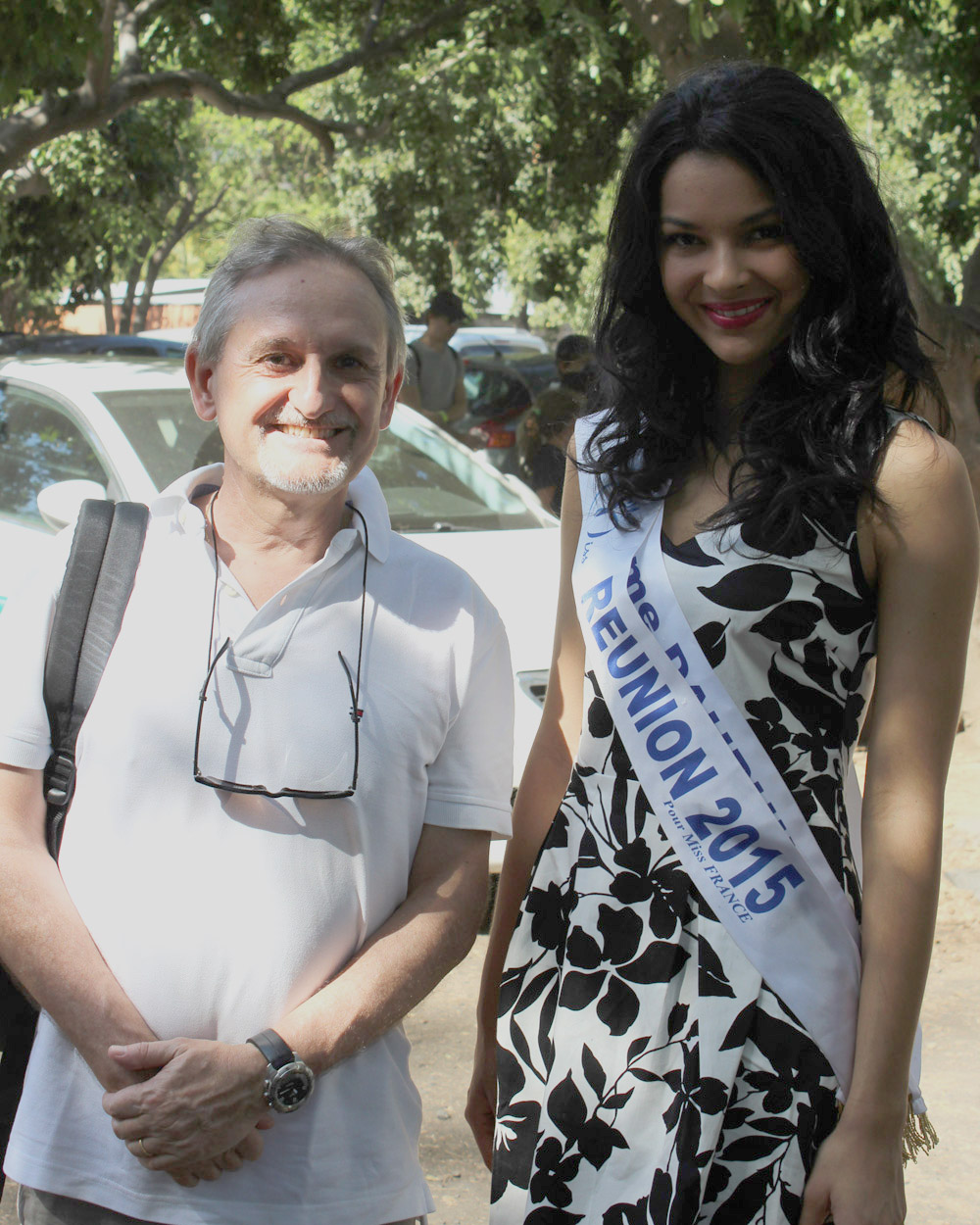 Alain Baudry, directeur Groupama Océan Indien, et Azuima Issa