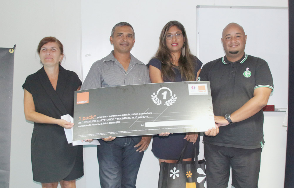 Euro 2016<br>Orange Réunion a offert des packs