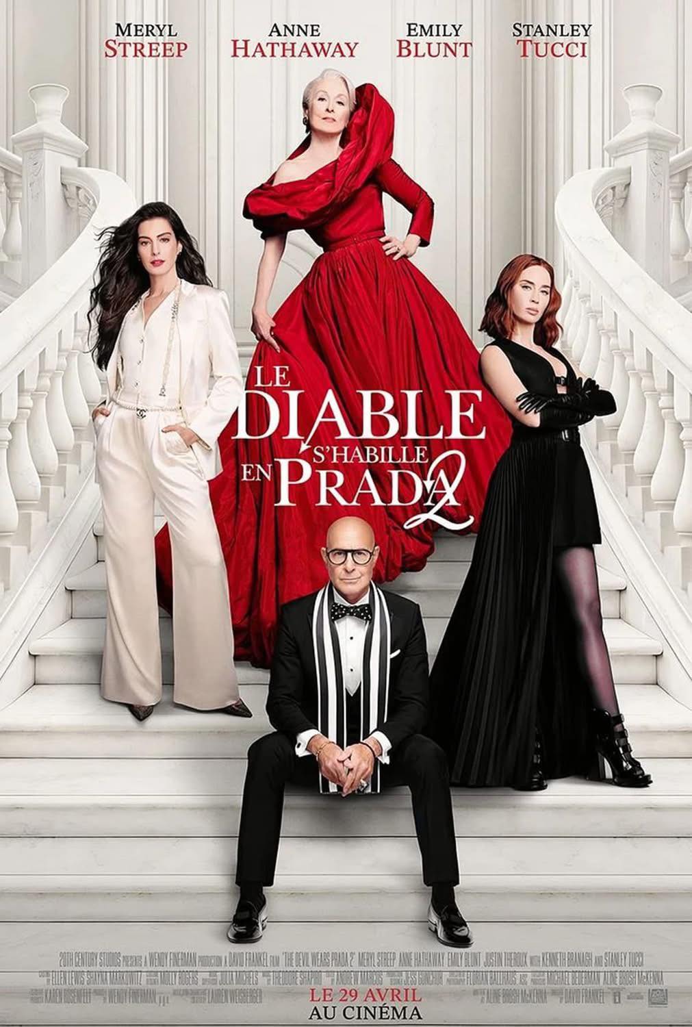 Affiche Cinéma - Le diable s'habille en Prada 2 - Facebook