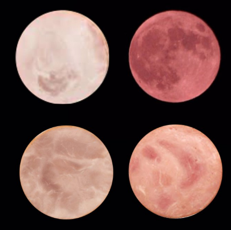 3 tranches de jambon et la strawberry moon