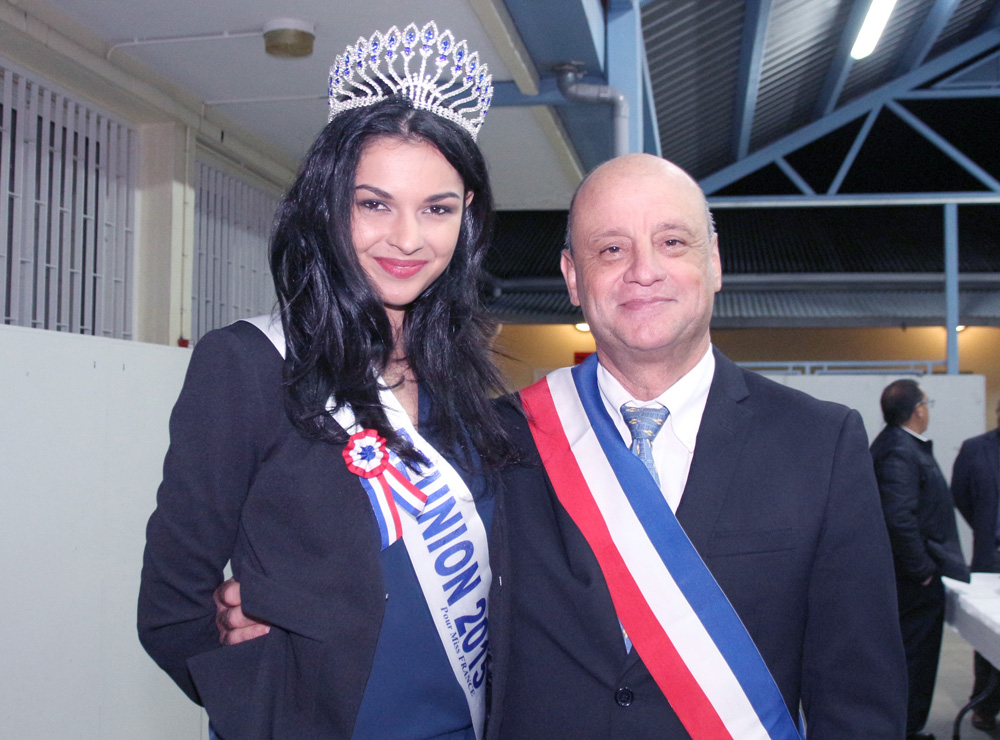 Azuima Issa et Patrick Bègue, adjoitn au tourisme de la commune