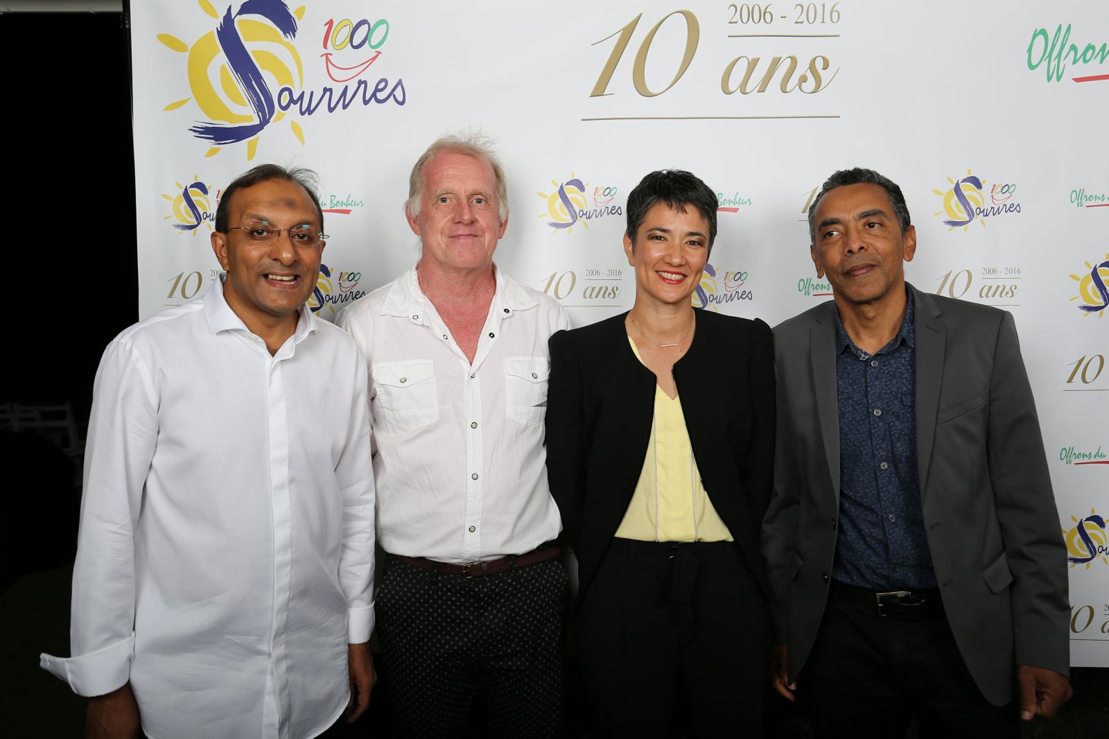 Ibrahim Ingar, Jean-Marc Goglione, Carole Chane-Ki-Chune, et Thierry Jardinot