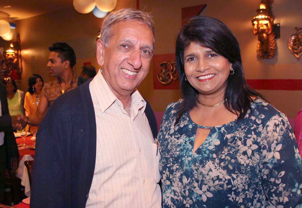 Aziz Patel et Rita Abraham