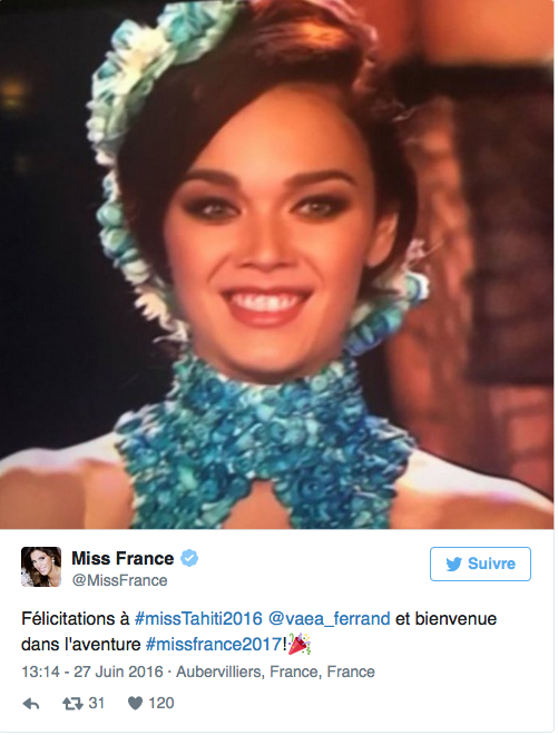Miss Tahiti 2016