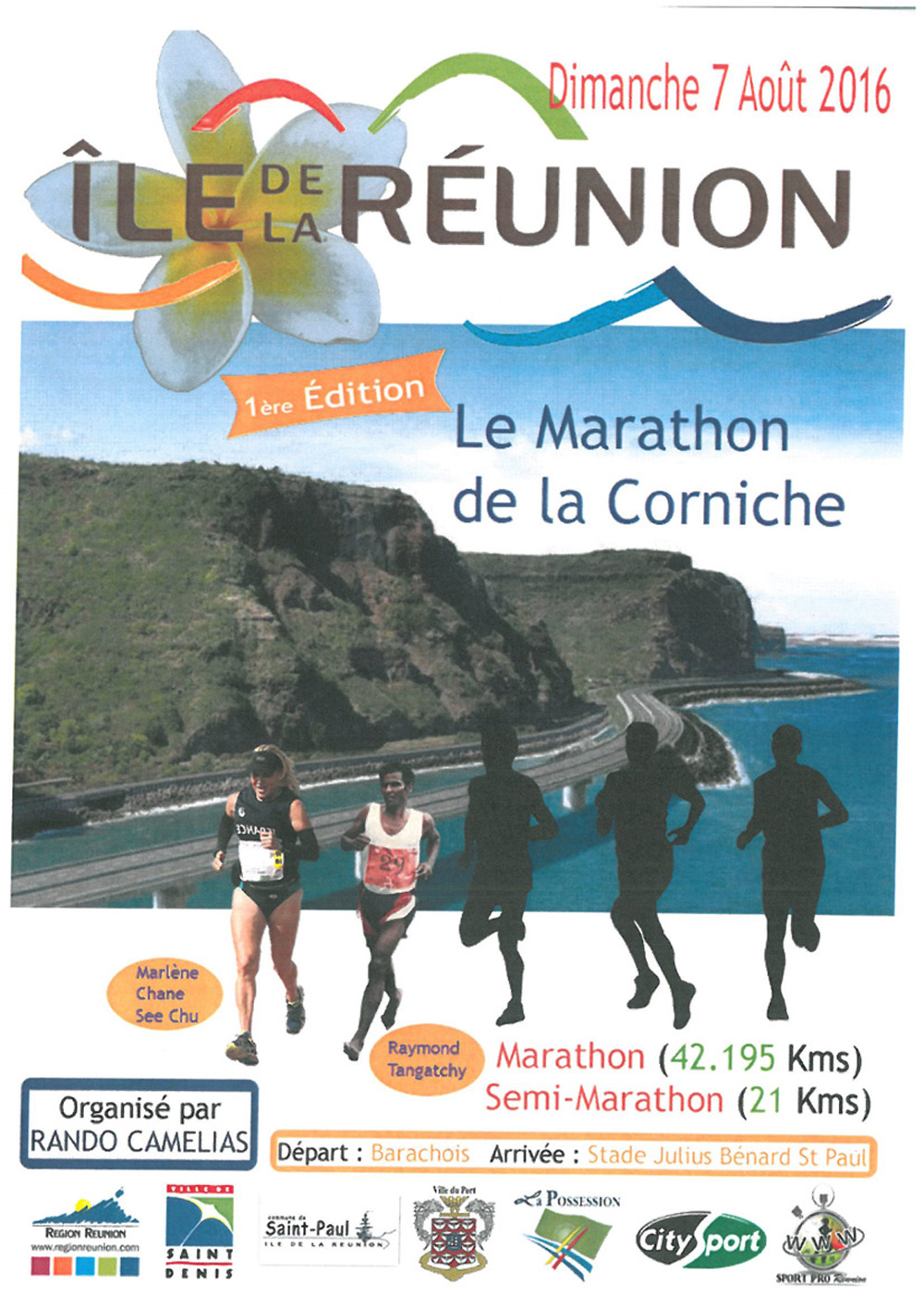 Marathon de la Corniche<br />Une première depuis les JIOI de 1979