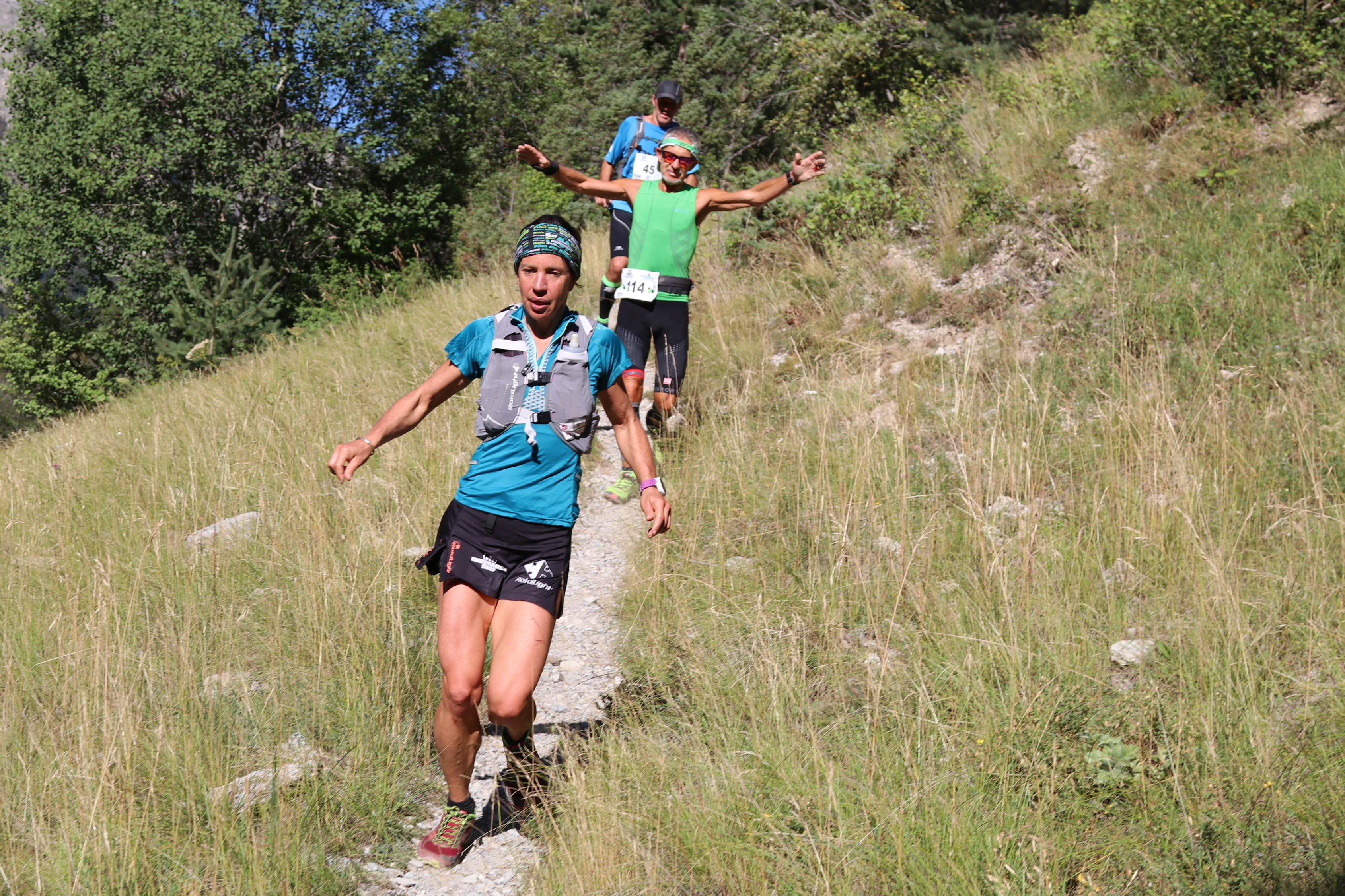Malgré quelques problèmes à son adducteur, elle a fini 5ème. Bravo!