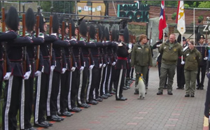 Un manchot brigadier en Ecosse