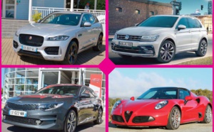 Quatre nouveautés en une semaine: Jaguar, VW, Kia, Alfa Roméo