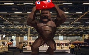 Un King Kong en chocolat de 6 mètres