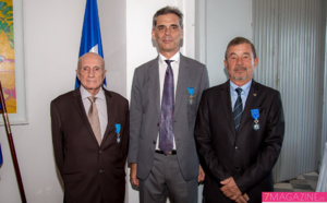 L'Ordre National du Mérite pour Paul Versini-Trollé et Jacques Laravine
